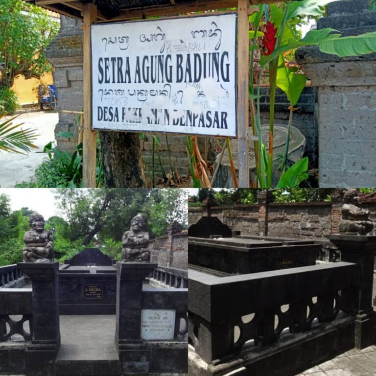 The Legacy of Tuan Miura, A Japanese Figure of Compassion in Setra Badung Bali