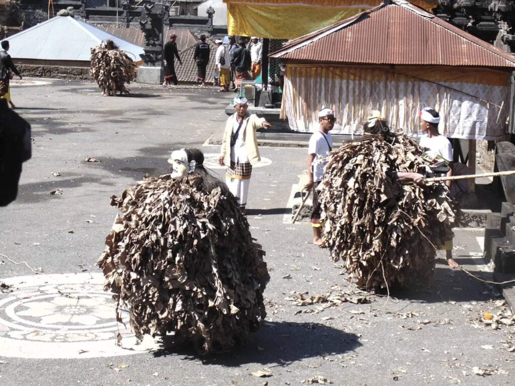 The Unique Barong Brutuk Dance of Trunyan Village Bali