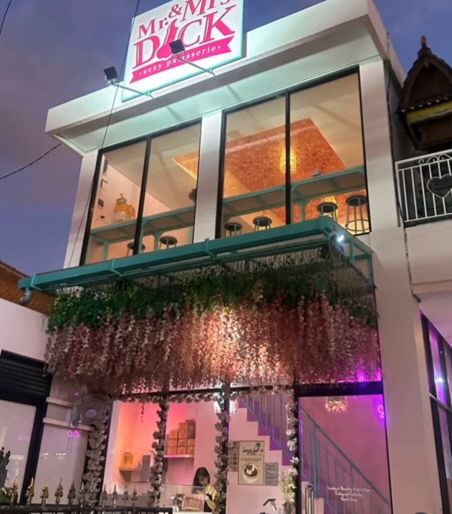 Mr & Mrs Dick Bali, A Quirky Café in Seminyak Serving Naughty Waffles